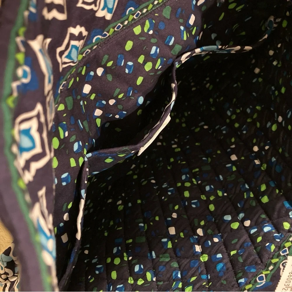 NWT Vera Bradley Tote Blue White